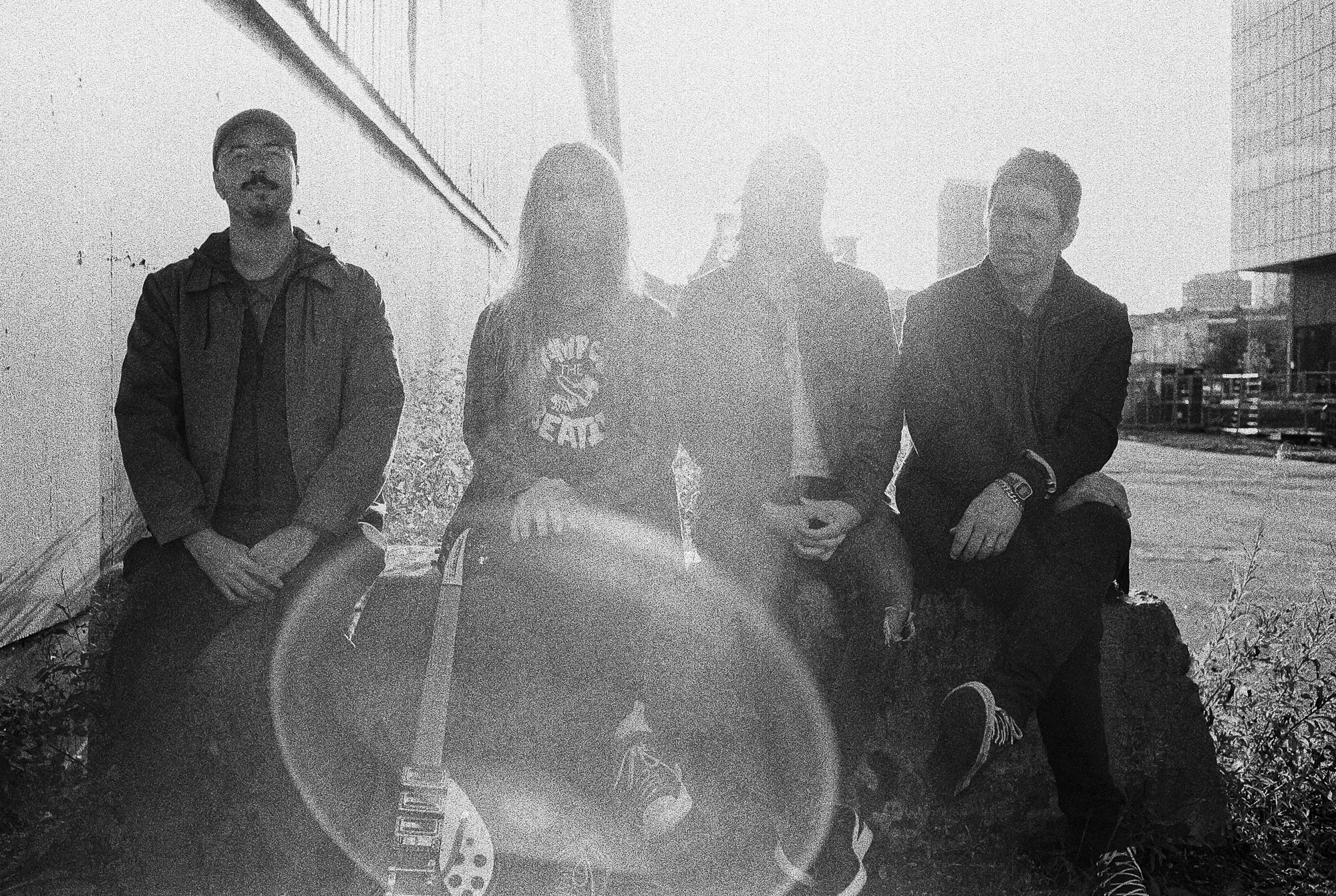 The four members of the band Sista Varvet